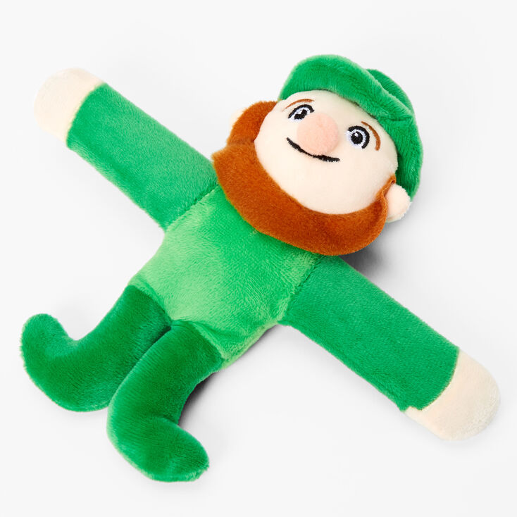 Huggie Leprechaun Slap Bracelet - Green,