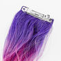 Claire&#39;s Club Rainbow Ombre Faux Hair Clip,