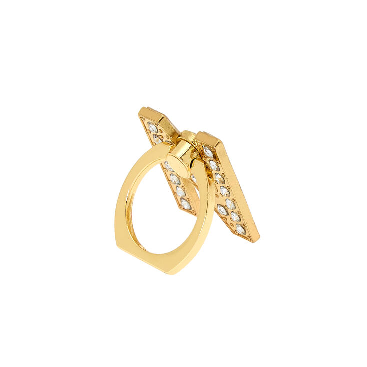 Gold Initial Ring Stand - N | Claire's