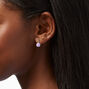Silver 1&quot; Macaron Clip-On Drop Earrings &#40;3 Pack&#41;,