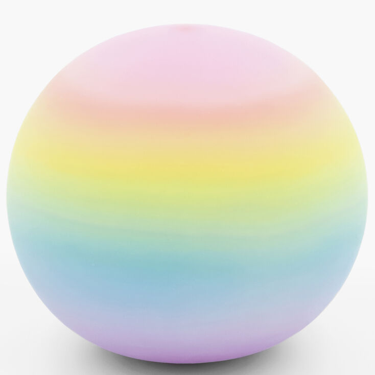 Pastel Rainbow Squish Ball Fidget Toy,