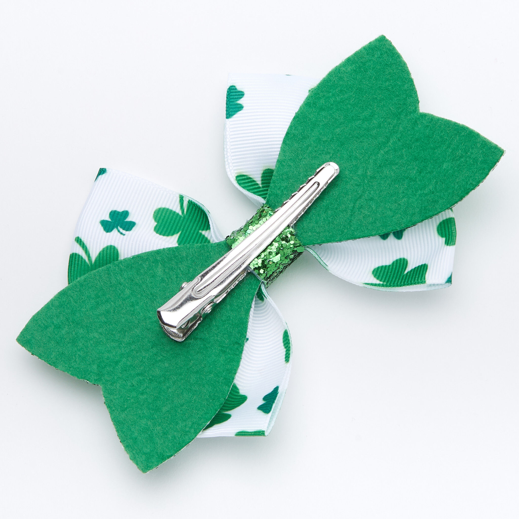 St. Patrick's Day Hair Bow Clip,