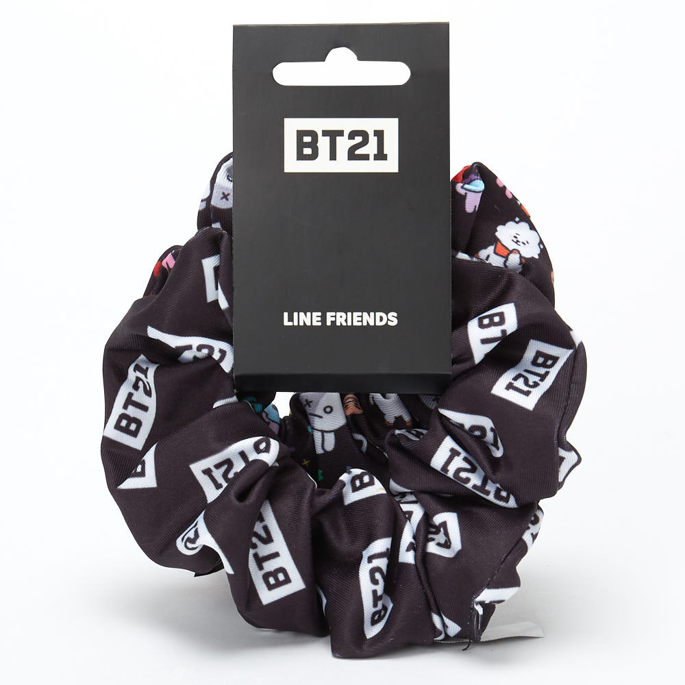 BT21© Scrunchie – Black, 2 Pack,