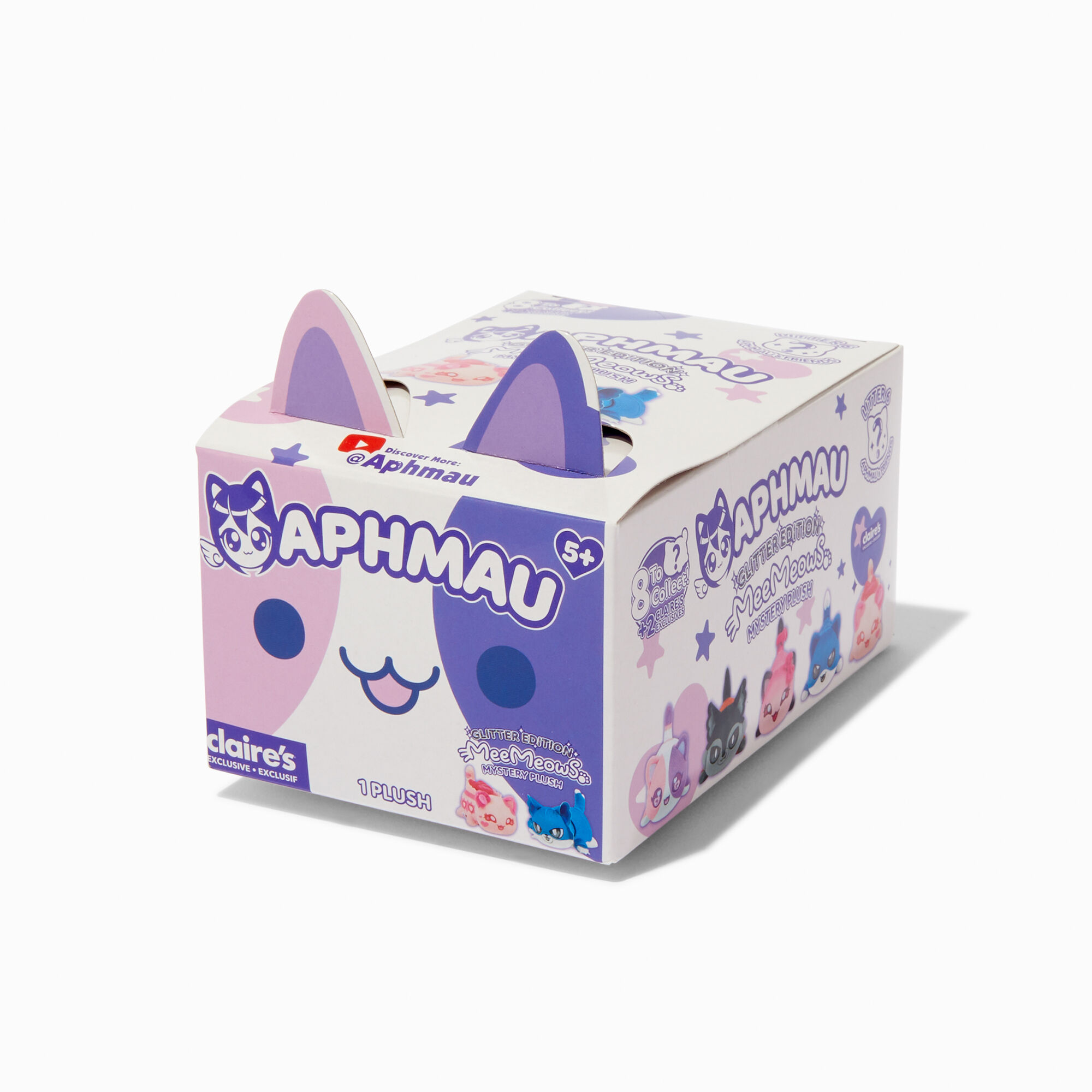 Aphmau™ Claire's Exclusive Litter 6 MeeMeows Soft Toy Blind Bag - Styles Vary,