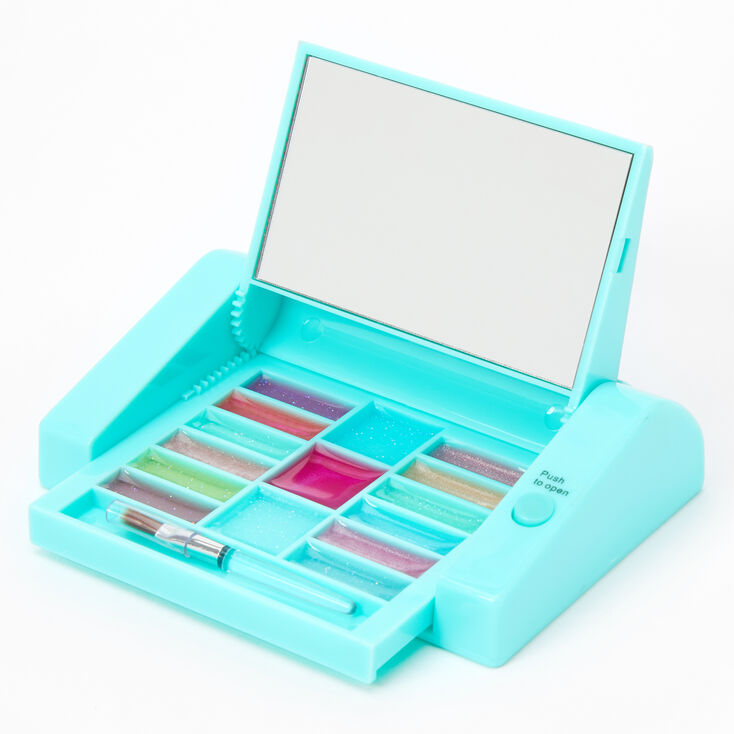 Claire's Lot de gloss à ouverture mécanique bling bling licorne - Vert menthe