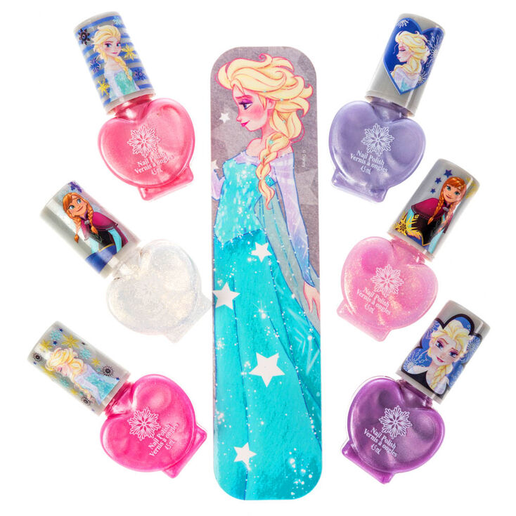 Lot de vernis &agrave; ongles La Reine des Neiges,