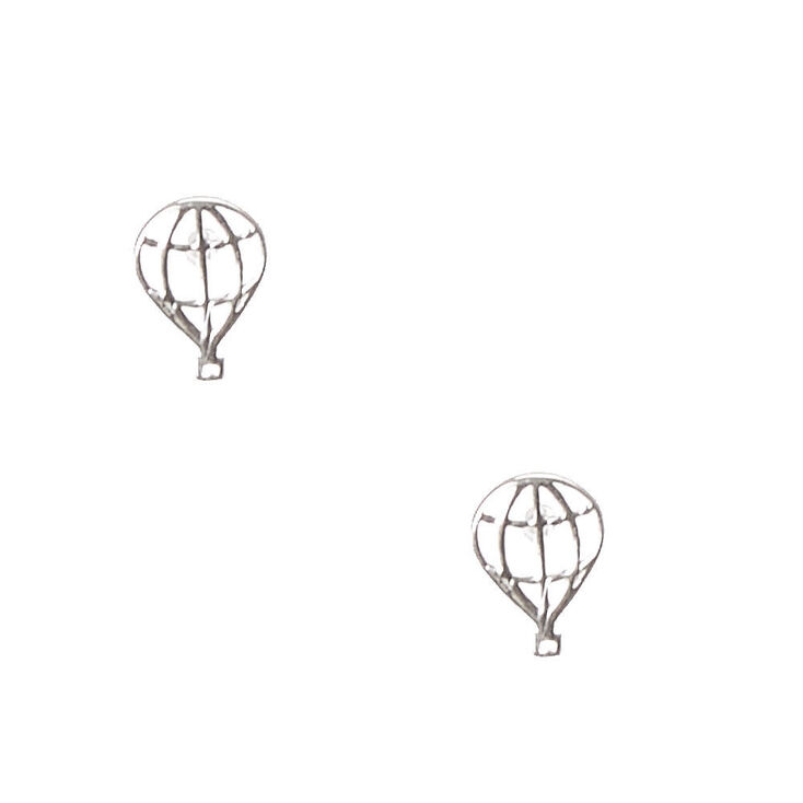MM Sterling Silver Hot Air Balloon Earrings,