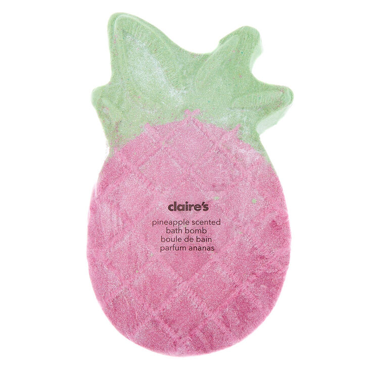Claire's Bombe de bain ananas rose