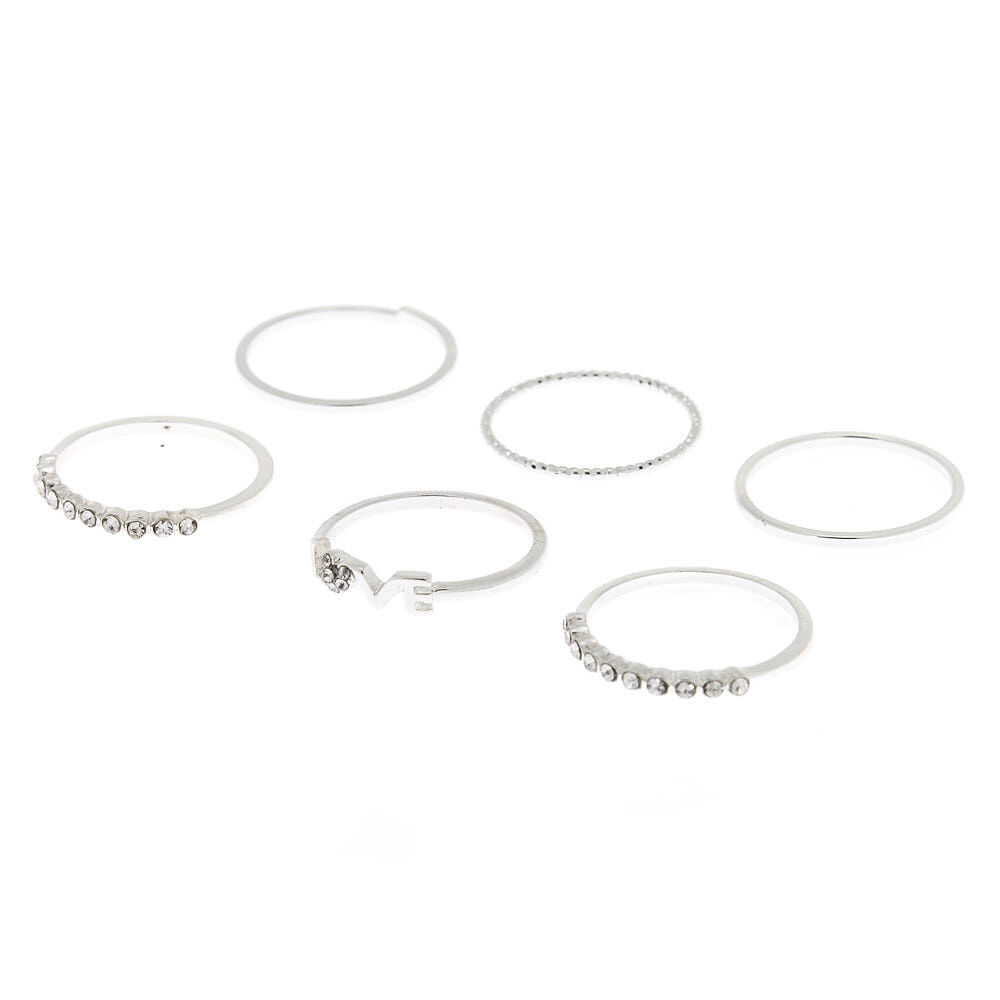 Claire's sterling deals silver rings