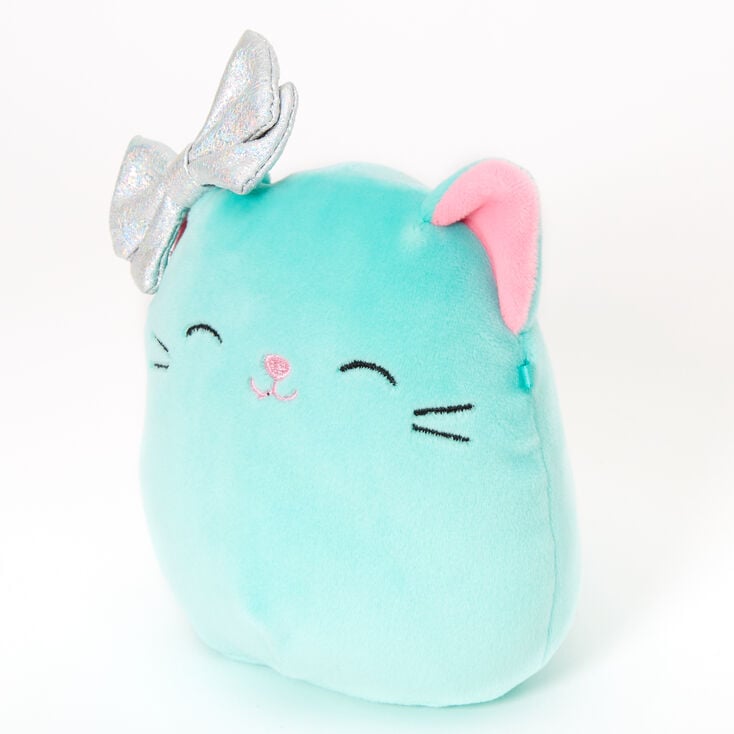 Squishmallows&trade; 5&quot; Claire&#39;s Cat Soft Toy - Mint,
