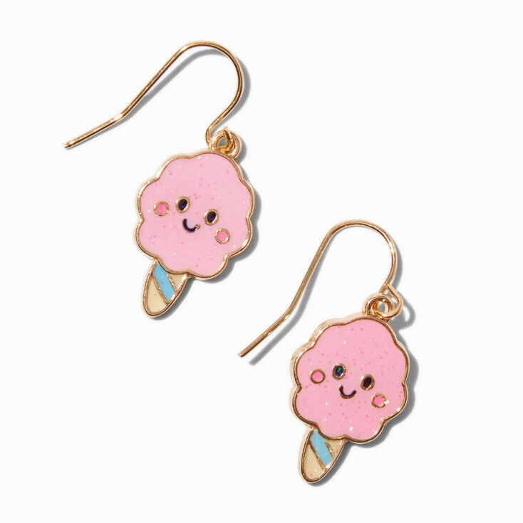 Happy Cotton Candy Drop Earrings,