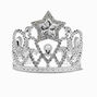 Claire&#39;s Club Starry Silver-tone Crown,