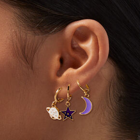 Celestial Icons Earring Stackables Set - 3 Pack,