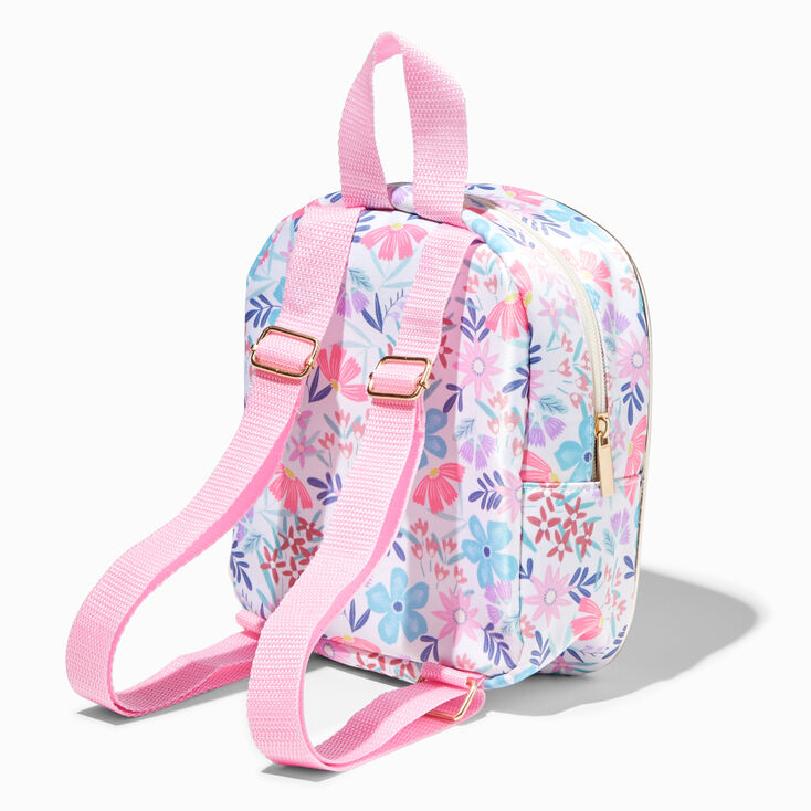 Claire&#39;s Club Mini Floral Backpack,