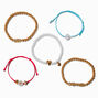 T H E M E x Claire&#39;s &#39;&#39;Big Dreamer&#39;&#39; Beaded Bracelet Set - 5 Pack,