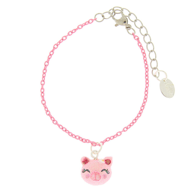 Claire&#39;s Club Pig Jewellery Set - Pink, 3 Pack,