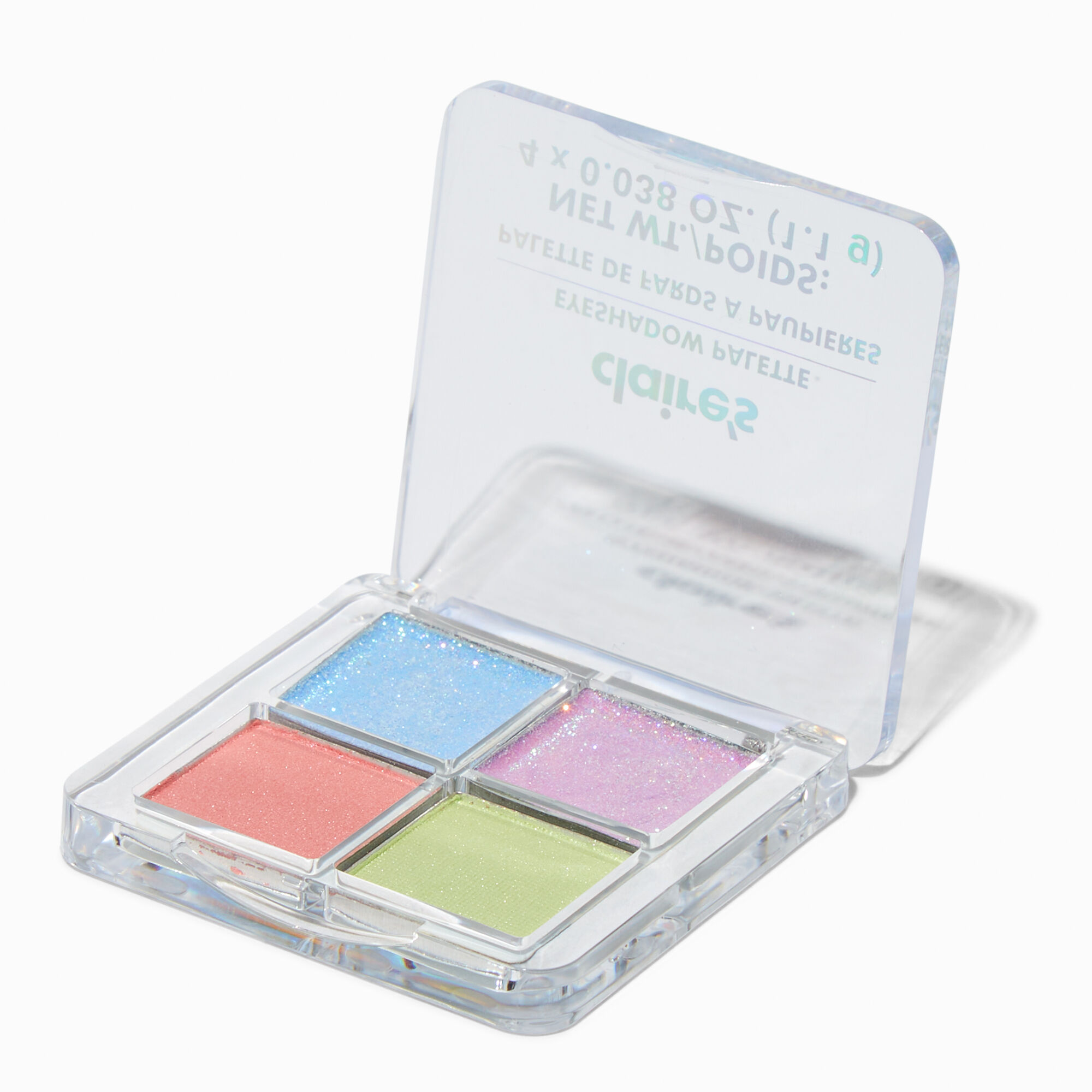 View Claires Pastel Shimmer Quad Eyeshadow Palette information