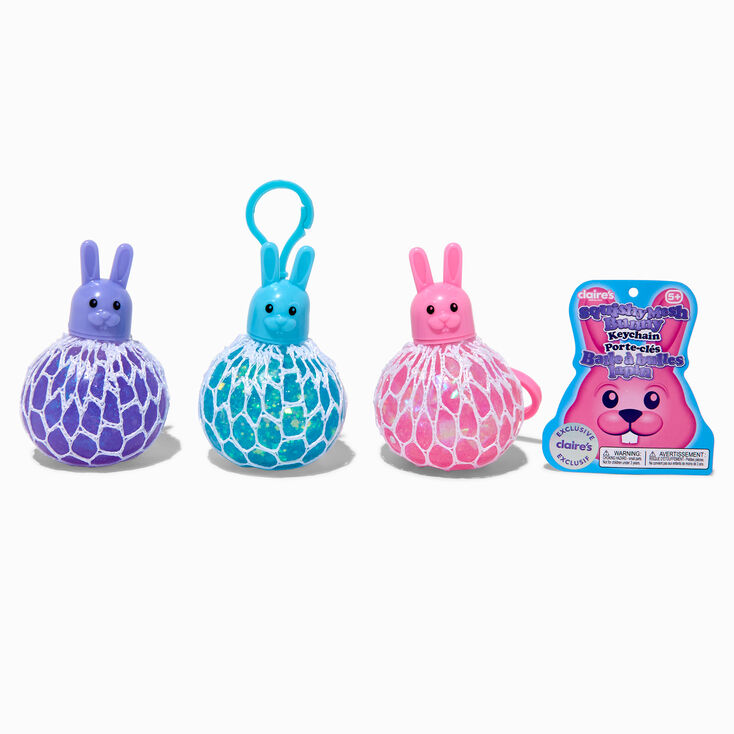Claire&#39;s Exclusive Bunny Mesh Ball Fidget Toy - Styles Vary,