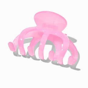 Pink Jelly Spider Hair Claw,