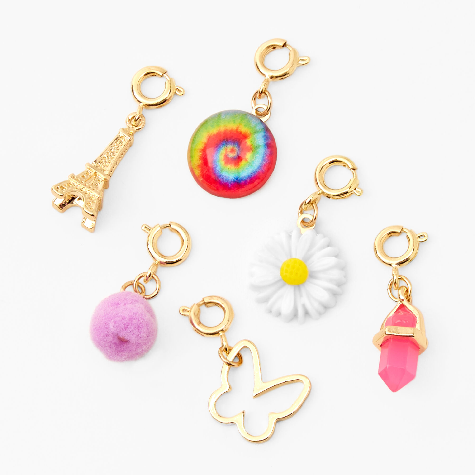 'Make Your Own' Charm Bangle Bracelet - Gold,