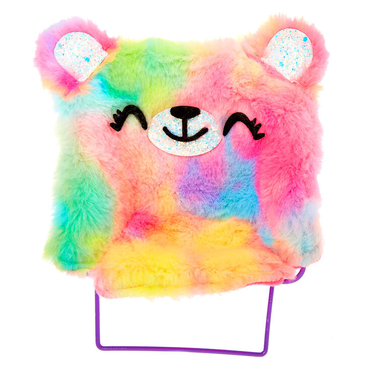Rainbow Bear Papasan Chair Phone Holder,