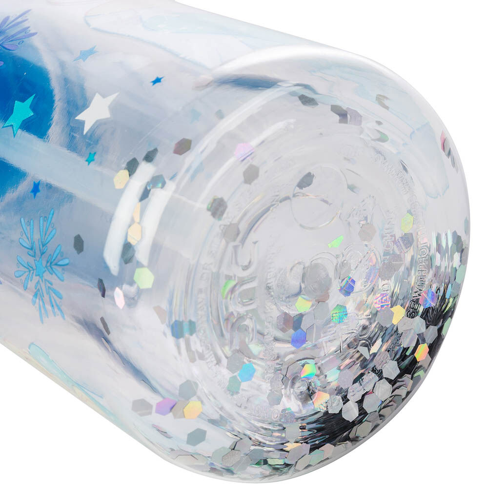 Gourde à paillettes La Reine des Neiges de Disney,