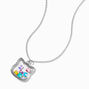 Aphmau&trade; And Friends Claire&#39;s Exclusive Silver-tone Cat Head Shaker Pendant Necklace,