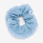 Medium Denim Hair Scrunchie - Denim,