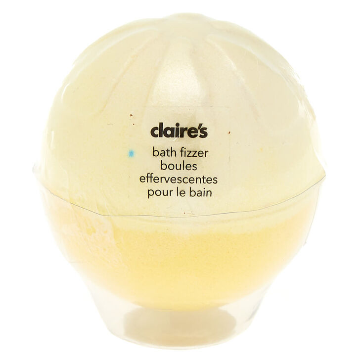 Lemon Scented Bath Bomb - Yellow,