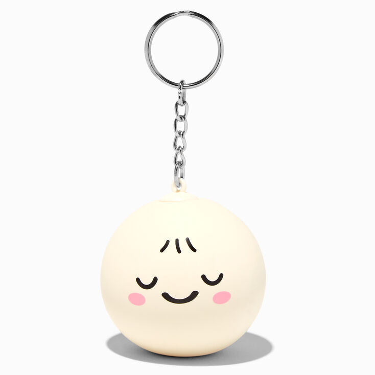 Dumpling Stress Ball Keychain,