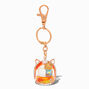 Gamer Bear Water-Filled Keyring,