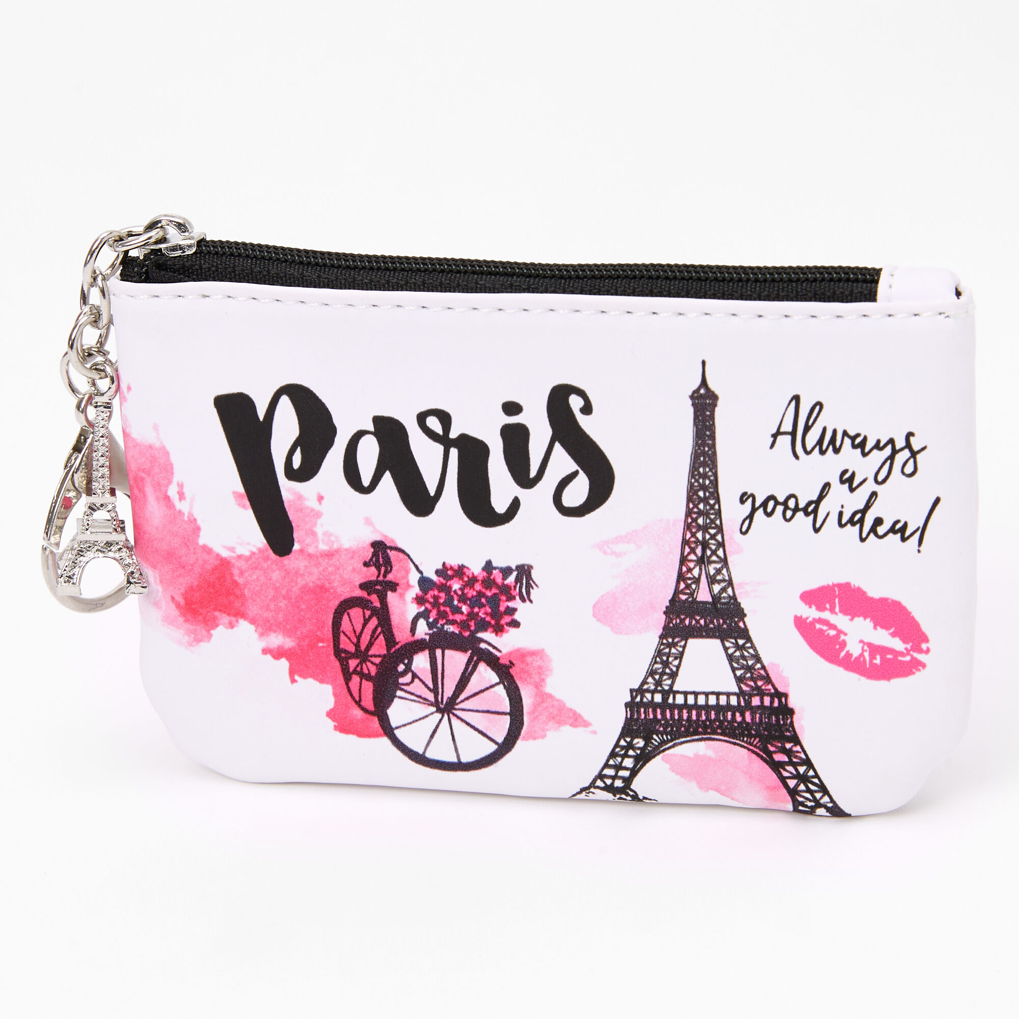 Paris Coin Purse Pink