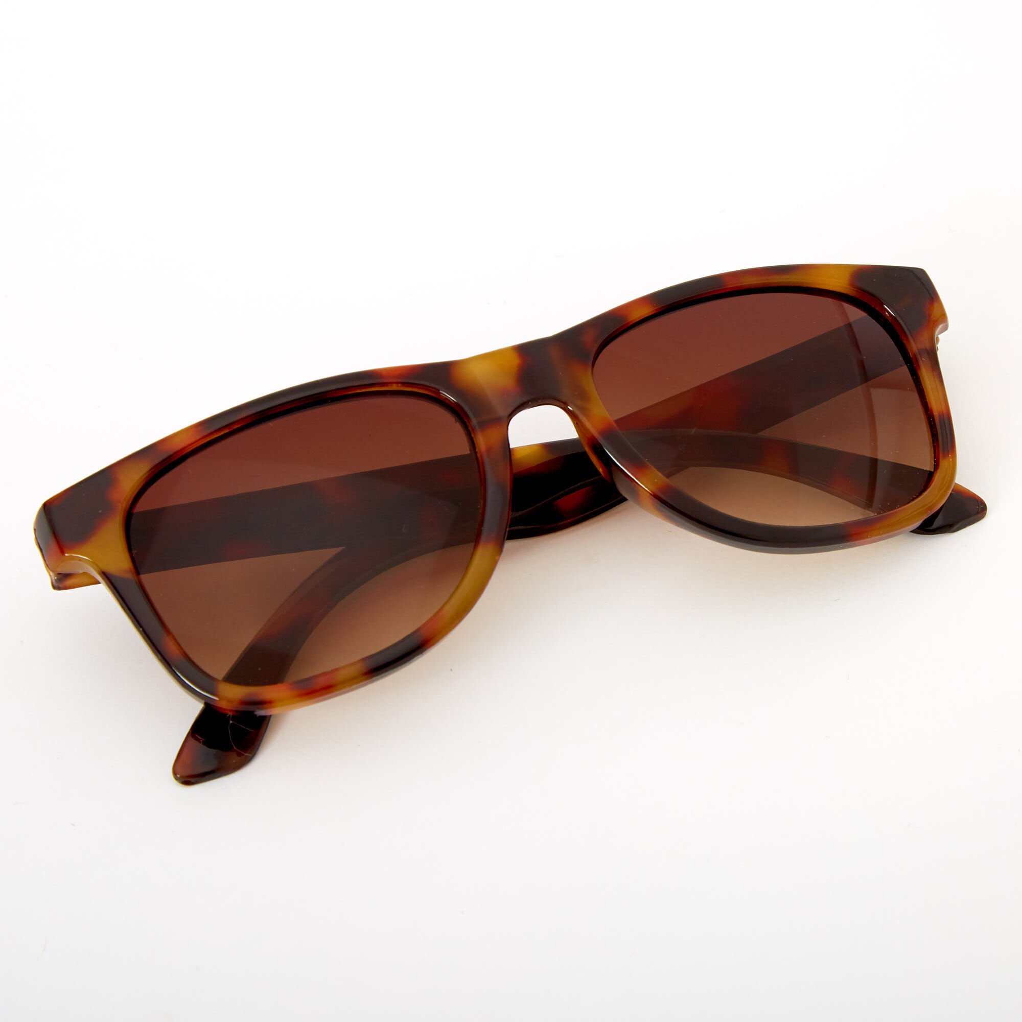 Claire s Club Tortoiseshell Round Sunglasses Claire s