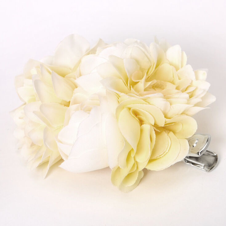 Bouquet Of Flowers Hair Clip - Yellow,