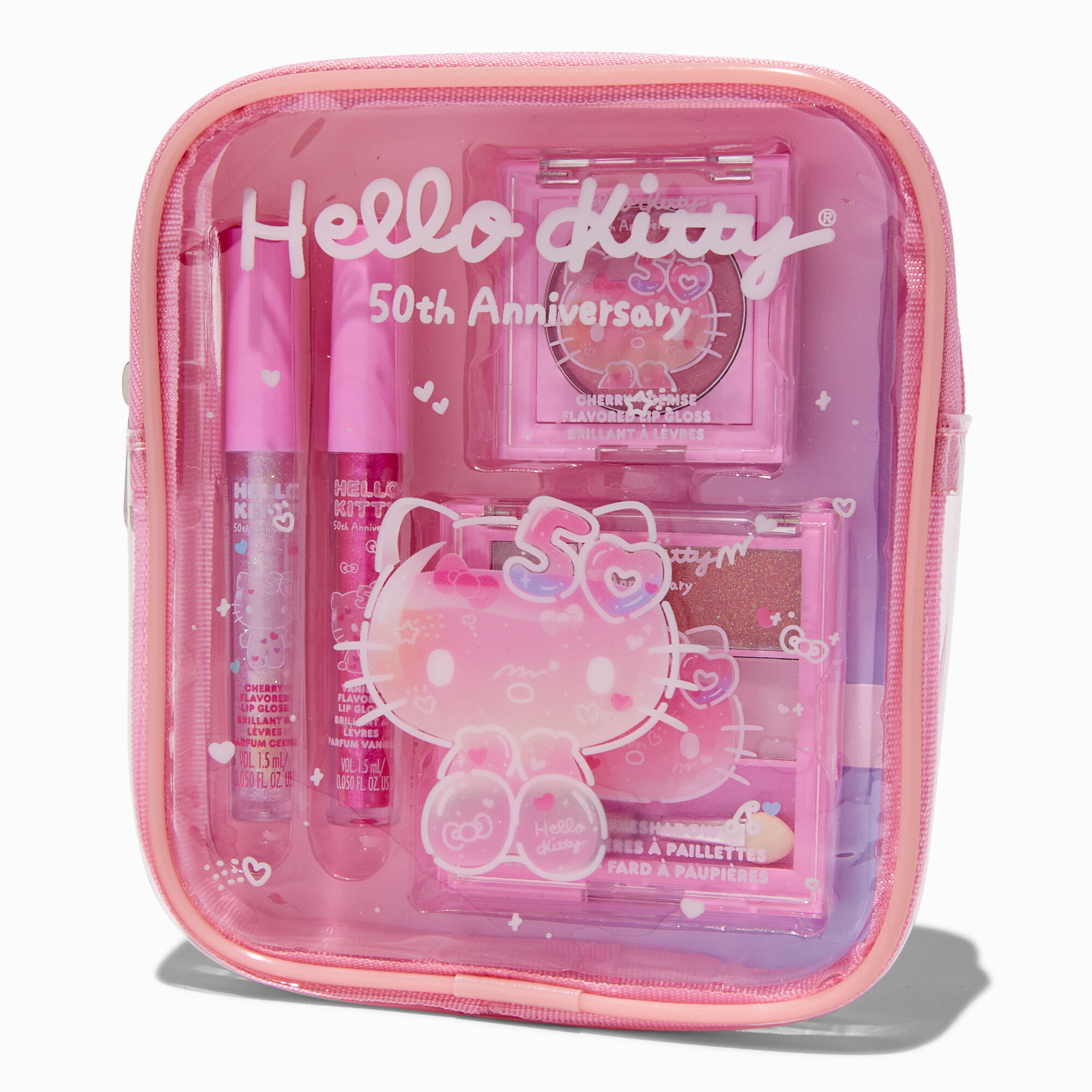 Hello Kitty® 50th Anniversary Claire's Exclusive Makeup Set - 4 Pack,