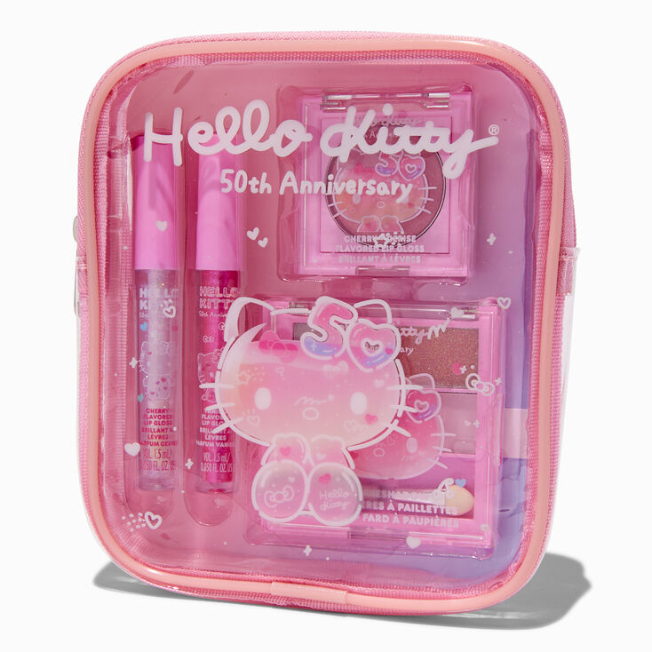 Hello Kitty&reg; 50th Anniversary Claire&#39;s Exclusive Makeup Set - 4 Pack,