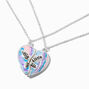 Best Friends &#39;&#39;Big Sis &amp; Little Sis&#39;&#39; Split Heart Pendant Necklace Set - 2 Pack ,