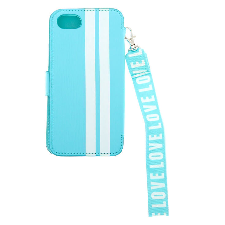 Love Folio Phone Case - Fits iPhone 6/7/8,