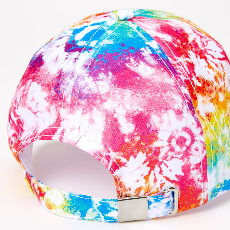 Rainbow Tie Dye Baseball Cap,