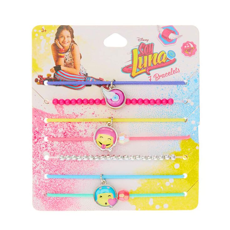 7 Pack Soy Luna Pastel Bracelets,