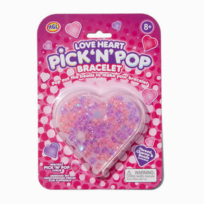 Pick &#39;N&#39; Pop Love Heart Bracelet Set,