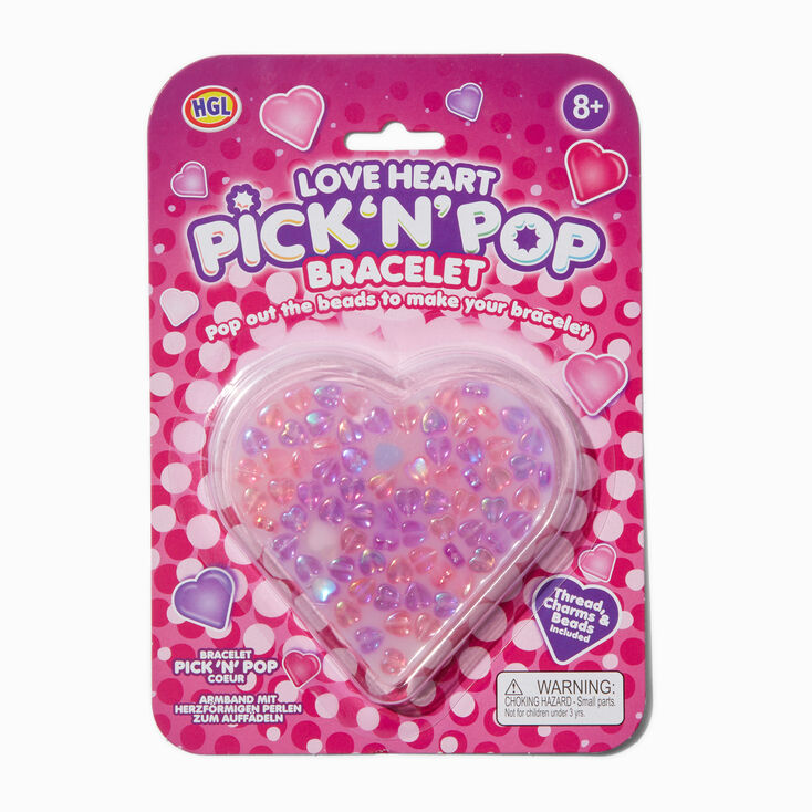 Pick &#39;N&#39; Pop Love Heart Bracelet Set,