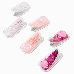 Claire&#39;s Club Shakey Snap Hair Clips - 6 Pack,