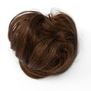 &Eacute;lastique &agrave; longs cheveux synth&eacute;tiques boucl&eacute;s - Brun,