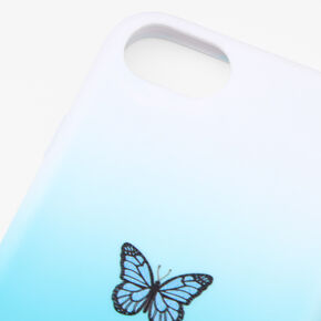 Blue Ombre Butterfly Phone Case - Fits iPhone&reg; 6/7/8/SE,