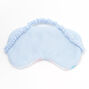 Plush Purple Tie Dye Butterfly Sleeping Mask,
