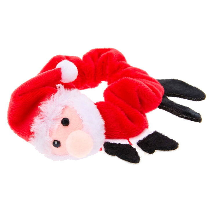 Santa Hair Scrunchie - Red,