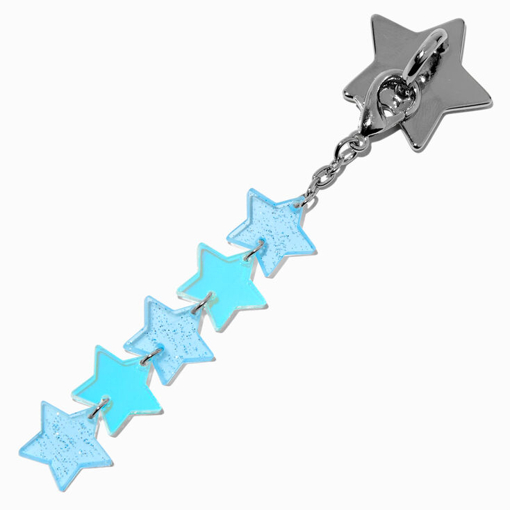 Blue Star Water Bottle Charm ,