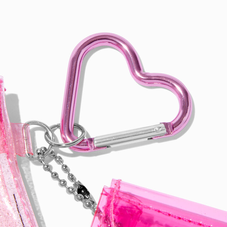 Pink Clear Coin Purse Set - 2 Pack,