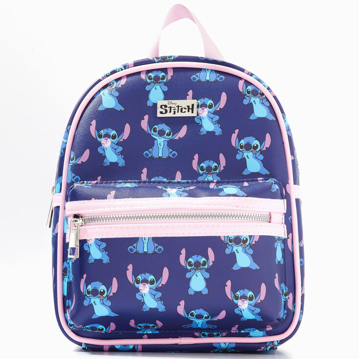 fleet if tolerance Disney Stitch Blue Bubble Gum Mini Backpack | Claire's